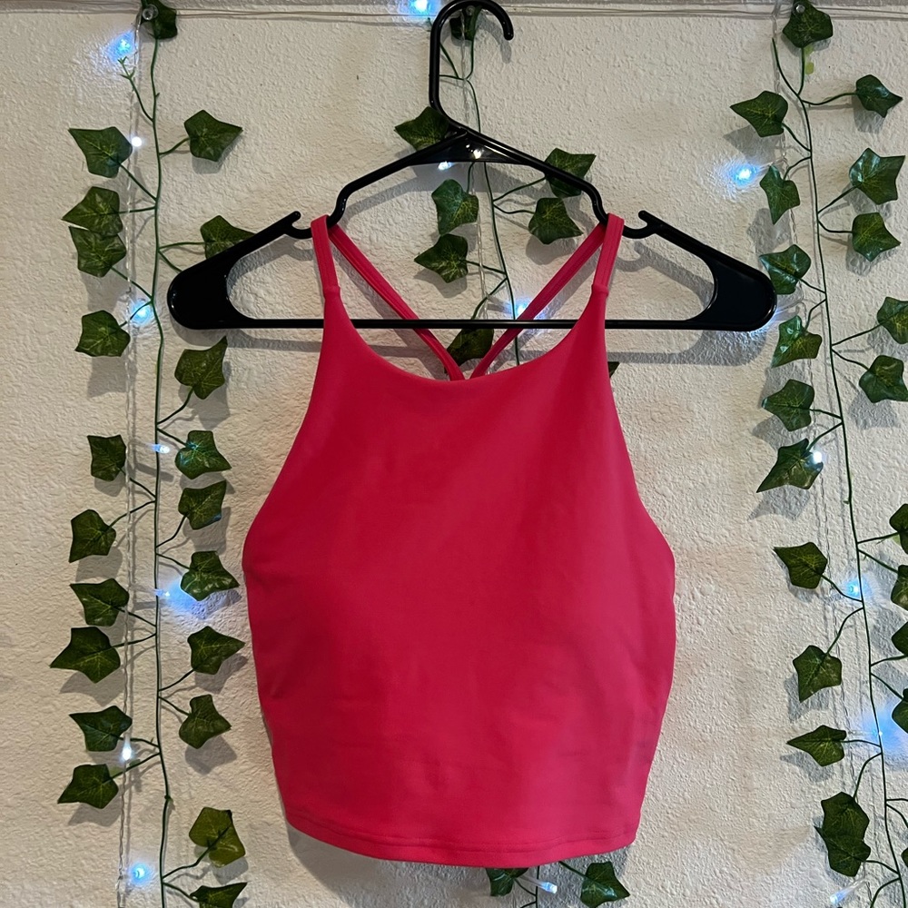 pink active top